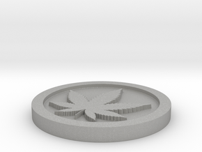 Weed/Marijuana Themed Coin/Token For Checkers, Pok in Aluminum