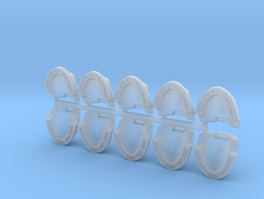 Minotaurs MkXb shoulder pads x10 in Tan Fine Detail Plastic