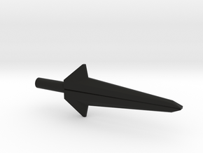 Blackstar Star Sword, Combo (3mm, 4mm, 5mm) in Black Premium Versatile Plastic: Extra Small