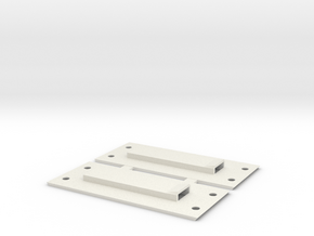 VS410 VS4-10 Slider Skid Plate Rock Light Strip  in White Natural Versatile Plastic
