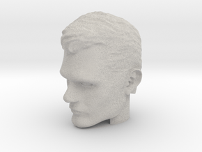 Superman Head | Henry Cavill in Natural Full Color Sandstone