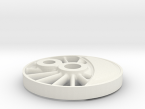 wheel H-maskine 1:45  in White Natural Versatile Plastic