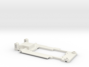Carrera Universal 132 Chassis for BMW M3 GTR 320  in White Natural Versatile Plastic