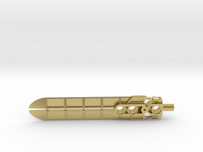 32552 | Weapon Double Edged Sword for Technic in Natural Brass