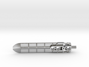 32552 | Weapon Double Edged Sword for Technic in Natural Silver