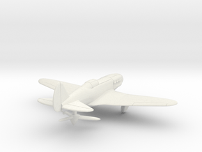 1/144 Soviet MiG-3 wheels down in White Natural Versatile Plastic