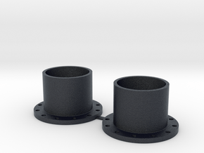 14mm Fuel Pipe Flanges_2 Pack in Black PA12