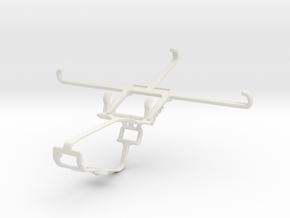 Controller mount for Xbox One & Oppo R17 in White Natural Versatile Plastic