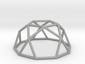 0734 J06 Pentagonal Rotunda E (a=1cm) #1 in Aluminum