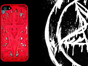 Ave Satani iPhone 5 Cover in Red Processed Versatile Plastic