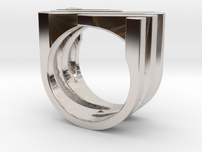 Ring - Juxta in Platinum: 4 / 46.5