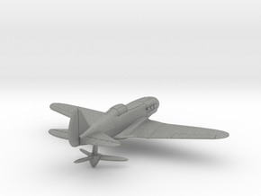 MiG-3 WW2 Soviet Fighter in Gray PA12: 1:144