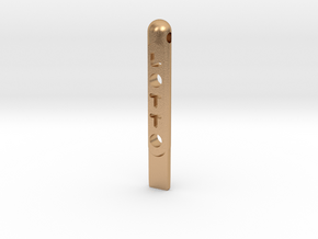 tool Lotto Scratch Card Scraper Ver2 in Natural Bronze