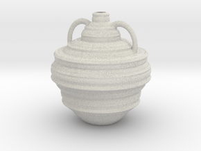 Vase Btj236 Redux in Natural Full Color Sandstone