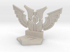 Mastery 7 Phone Stand in Natural Sandstone