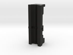 Picatinny 12g CO2 Gas Canister/Cartridge Holder Fo in Black Premium Versatile Plastic