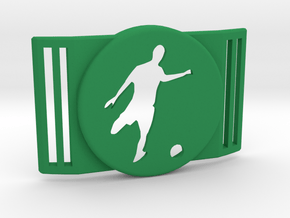 Freestyle Libre Shield - Libre Guard FOOTBALL in Green Processed Versatile Plastic