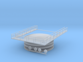 'N Scale' - Oil Tank Farm Accessories in Smooth Fine Detail Plastic