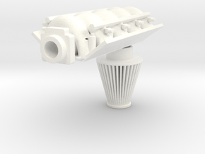 FAST Intake LS3 1/12 in White Processed Versatile Plastic