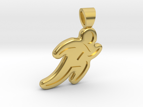 Running [pendant] in Polished Brass