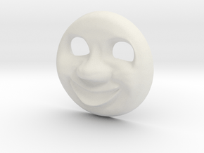 Skarloey Face - Laughing[Original TV-Series Scale] in White Natural Versatile Plastic