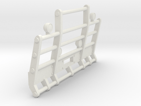 1/64th Herd or Road Train truck bumper in White Natural Versatile Plastic