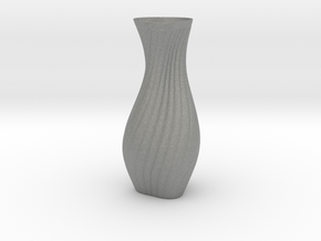 Hips Vase in Gray PA12