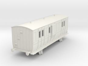 o-87-hb-luggage-brake-coach-1 in White Natural Versatile Plastic