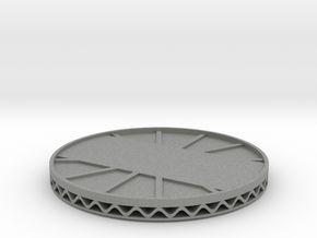 coaster engrave style 2 in Gray PA12