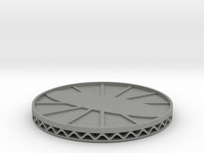 coaster engrave style 3 in Gray PA12