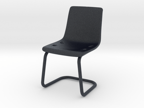 Miniature IKEA Tobias Chair - IKEA in Black PA12: 1:12