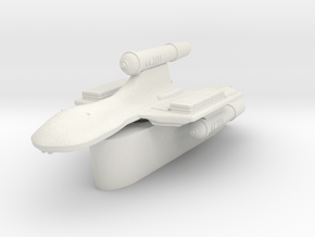 3788 Scale Romulan SparrowHawk-T 1-Pod Transport in White Natural Versatile Plastic