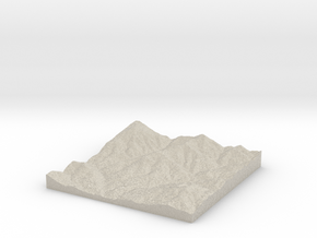 Model of Jackson Spring in Natural Sandstone