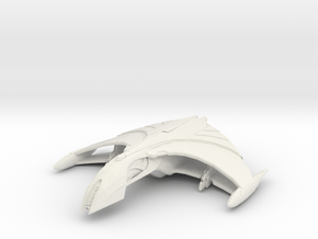 Romulan Ar'kala Tactical Warbird in White Natural Versatile Plastic