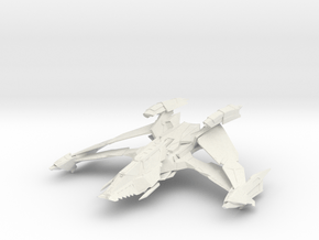 Romulan Hathos Warbird in White Natural Versatile Plastic