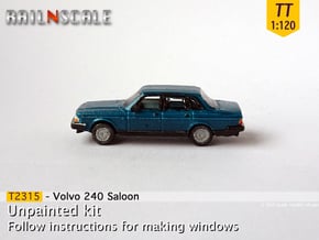 Volvo 240 Saloon (TT 1:120) in Smooth Fine Detail Plastic