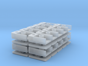 1015 MicroTrains Coupler Box (N - 1:160) 20X in Tan Fine Detail Plastic