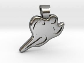 Athletics [pendant] in Polished Silver