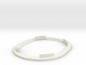 Panasonic Mounting Ring in White Natural Versatile Plastic