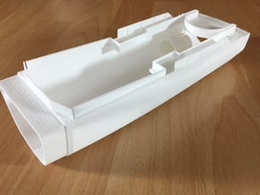 Thetis / Najade, Hull 2 of 3 (RC, 1:100) in White Natural Versatile Plastic