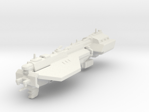 UNSC Assault carrier Defiant in White Natural Versatile Plastic