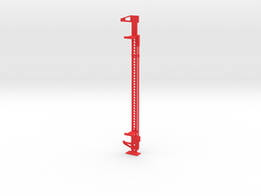 Oyla 1/10 Scale 48" High Lift 3 Ton Jack with moun in Red Processed Versatile Plastic