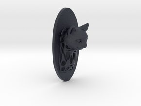 Cat Full Face + Voronoi Support in Black PA12