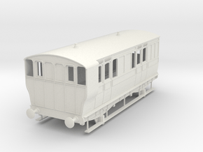 o-32-ger-wisbech-4w-brake-coach-no16-1 in White Natural Versatile Plastic