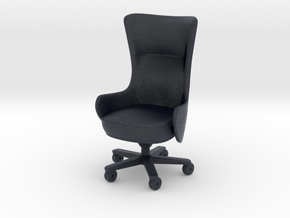 Miniature Task Chair Genius - Giorgetti Furniture in Black PA12: 1:12