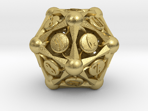 D20 Balanced - Sun in Natural Brass