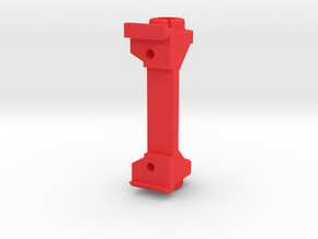 PSSW00201 adapter for Sideways motor mount in Red Processed Versatile Plastic