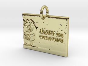 Unify For World Peace in 18K Yellow Gold: d3