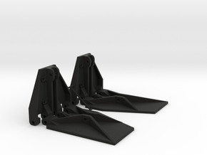 K Plane Trim Tabs in Black Premium Versatile Plastic: 1:8