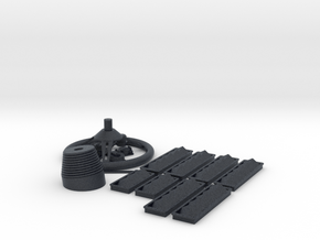Wellcraft SC38 Fitting Set 1 in Black PA12: 1:8